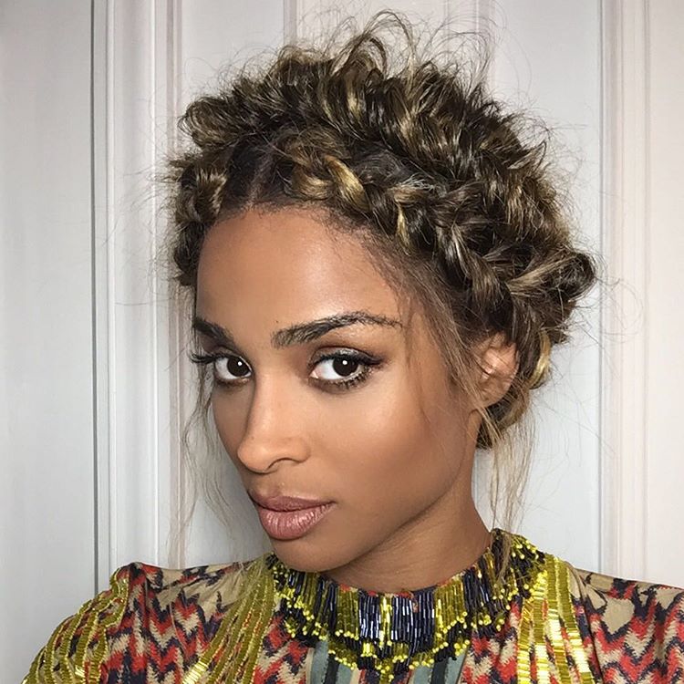 How To Get Ciara's PFW Double Braided Crown