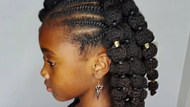 Here's How To Create These Kid-Friendly Puff Ball Ponytails [VIDEO]